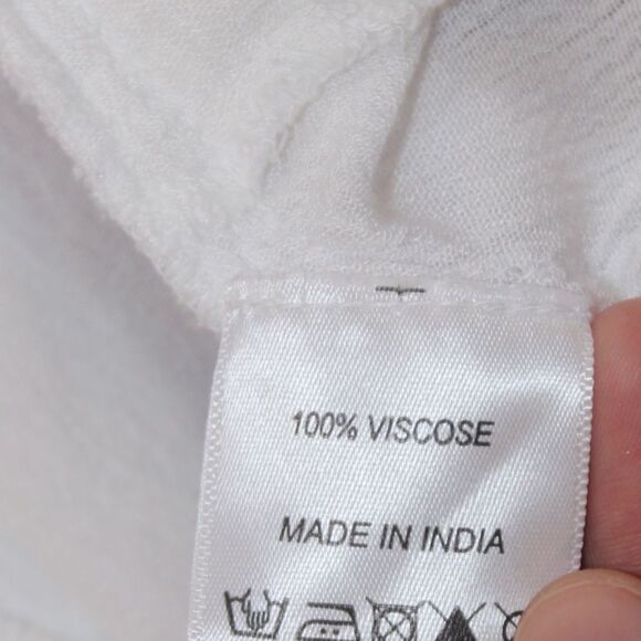 NWT Area  Starts White Embroidered Tank Dress  Women Size M Medium - Picture 14 of 14